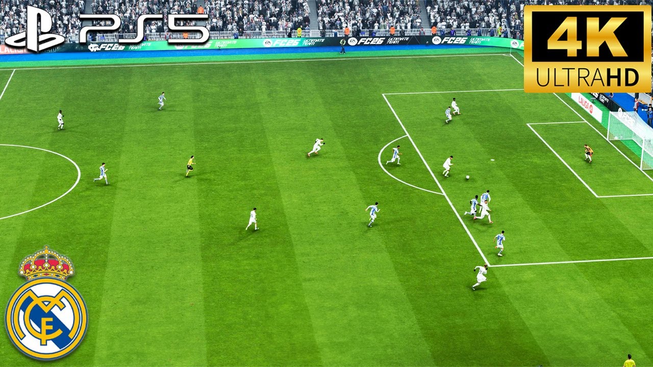 Геймплей карьеры менеджера EA FC 26 — Ла Лига: «Реал Мадрид» против «Реал Сосьедад» (PS5 4K)