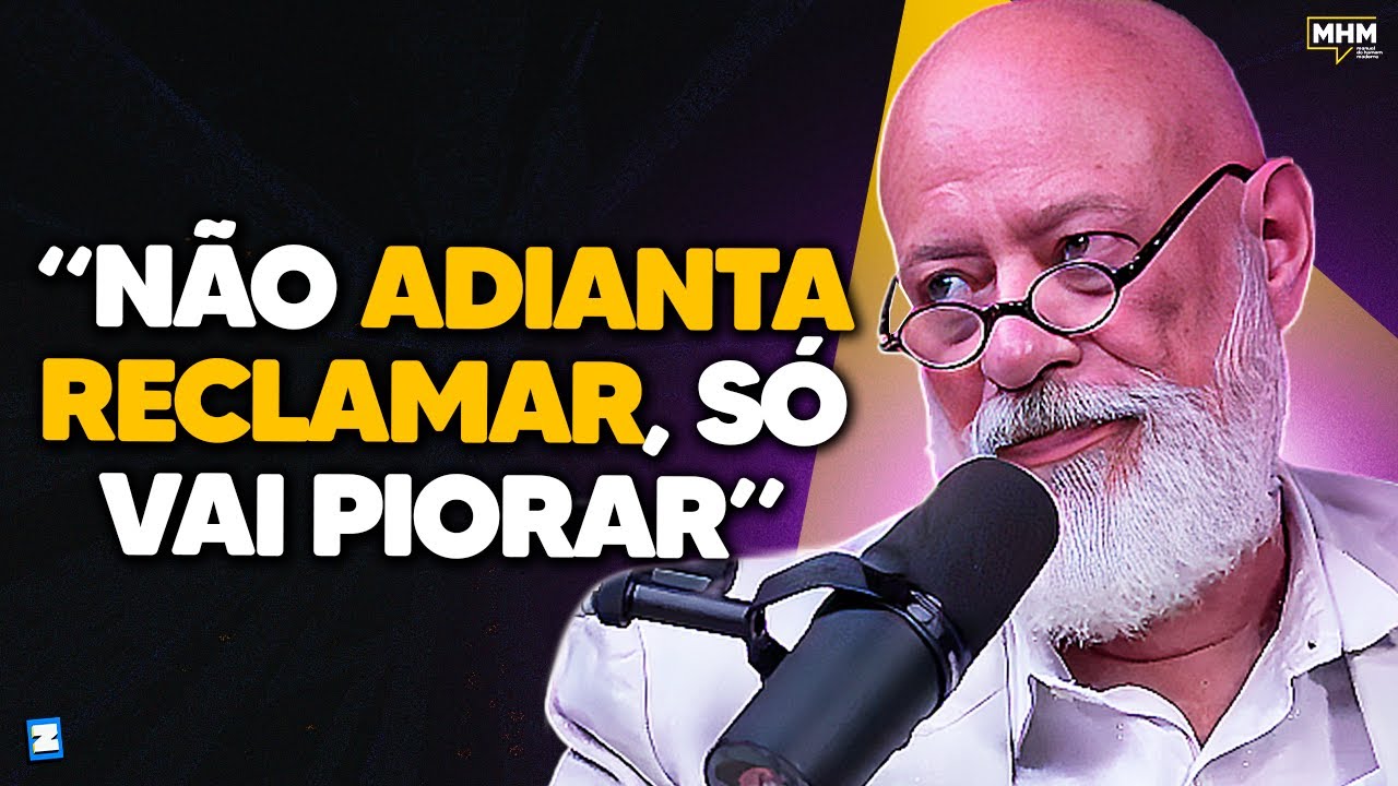 como AUMENTO da PRODUTIVIDADE causa MAL-ESTAR na CIVILIZAÇÃO (com Pondé) | PODCAST do MHM