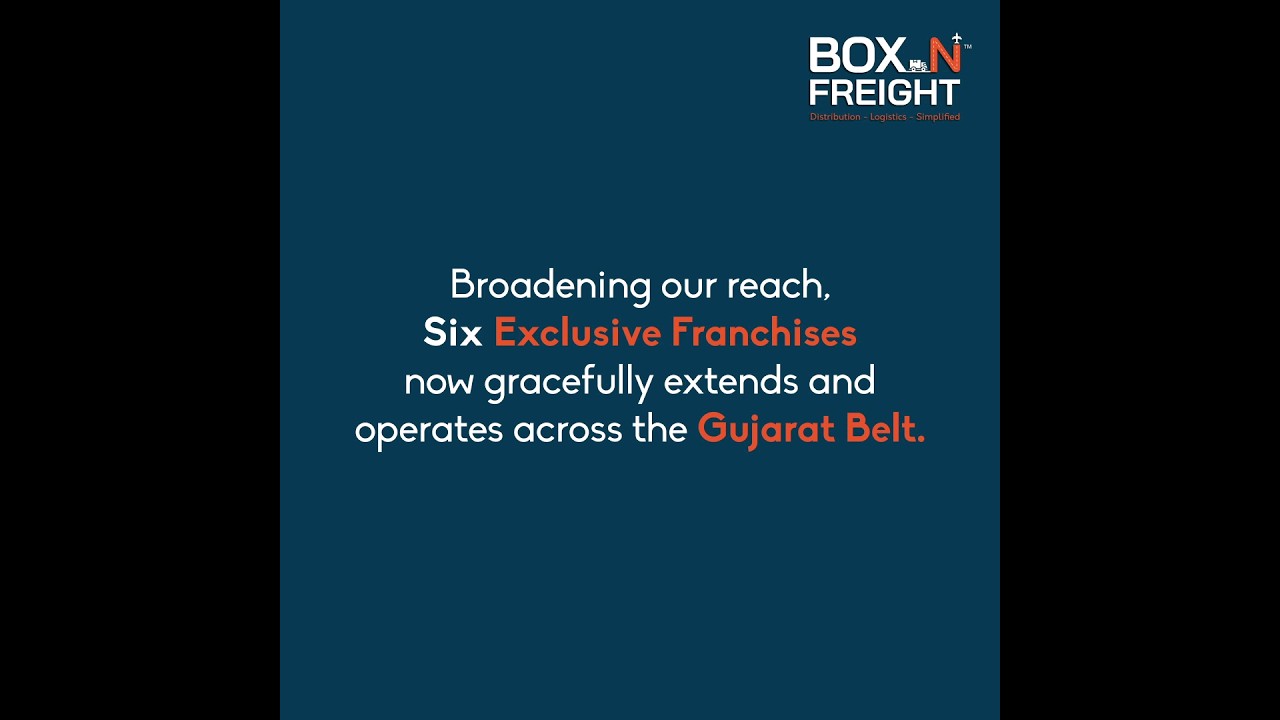 Six Exclusive Franchises across Gujarat Belt.