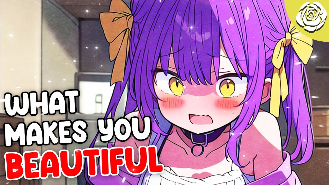 Nightcore - What Makes You Beautiful (Lyrics)