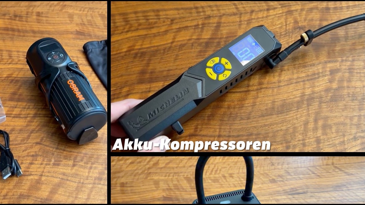 Die besten Akku-Kompressoren im Test – Vergleich & Empfehlungen