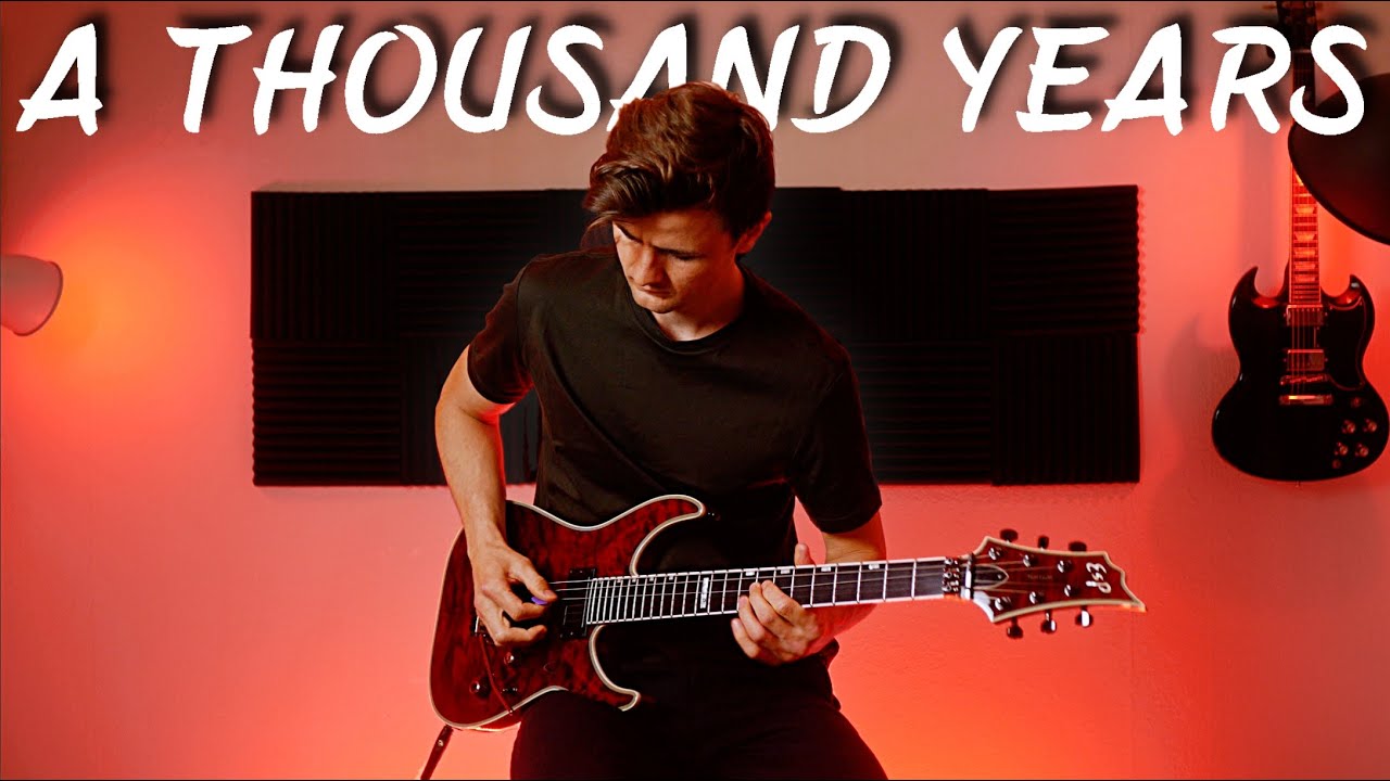 A Thousand Years - Christina Perri - Electric Guitar Cover