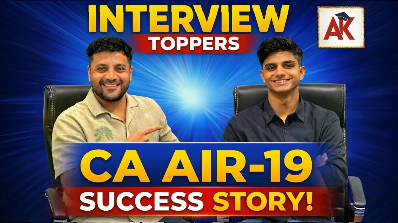 CA FOUNDATION AIR-19 | Success Story of Vedant Jagdale | Real Motivation