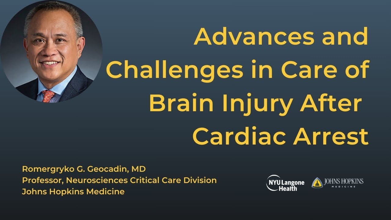 Dr. Geocadin on Care of Brain Injury after Cardiac Arrest