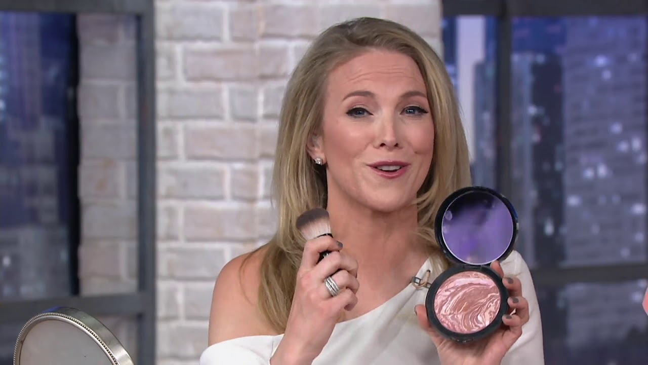 Laura Geller Super-Size Baked Bronze-n- Brighten with Brush on QVC