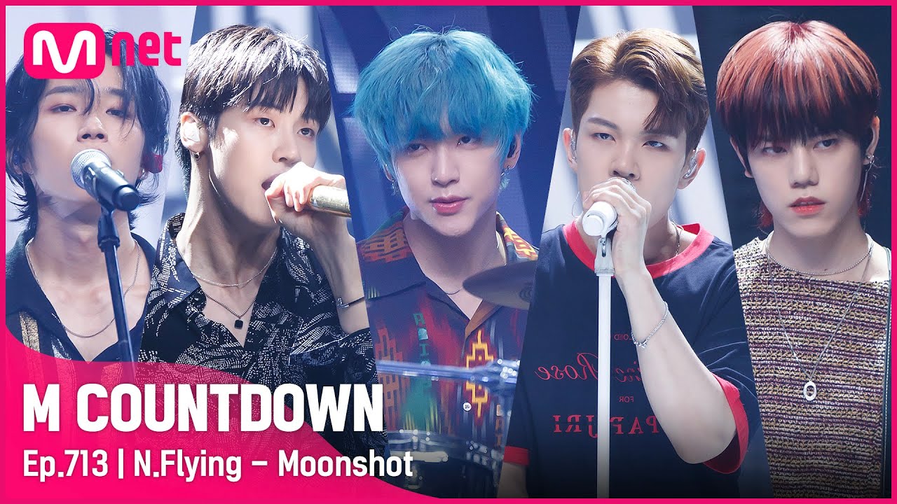 [N.Flying - Moonshot] Comeback Stage | #엠카운트다운 EP.713 | Mnet 210610 방송