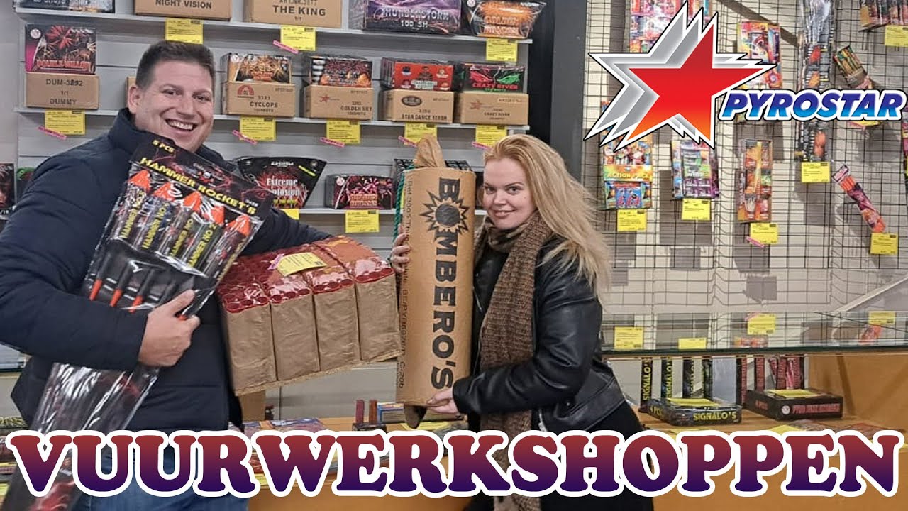 MEGA VUURWERK WINKEL IN BELGIE!!!