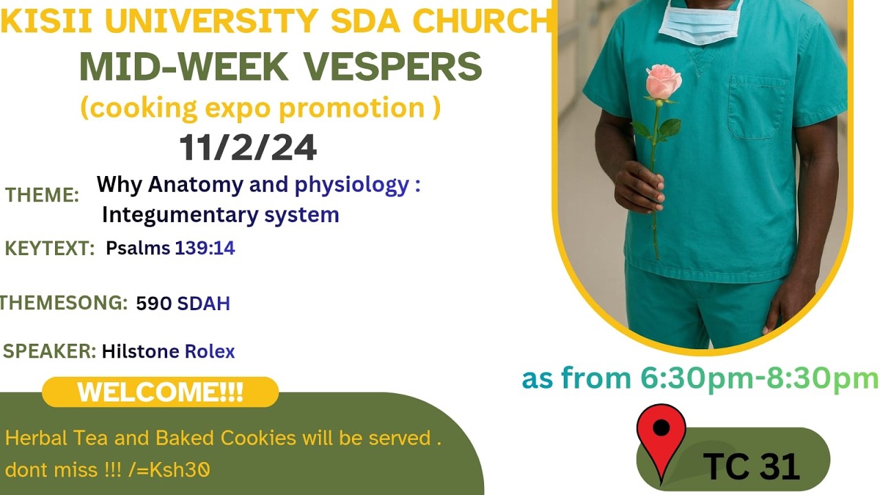 Why Anatomy & Physiology - Ksusda Midweek Vespers/Medical Missionary  11/02/2026