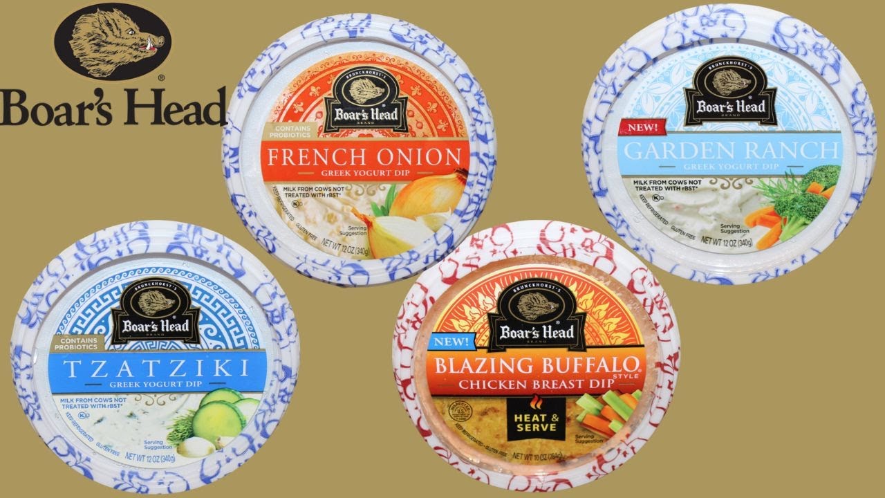 Boar’s Head Dip: French Onion, Garden Ranch, Tzatziki & Blazing Buffalo Review
