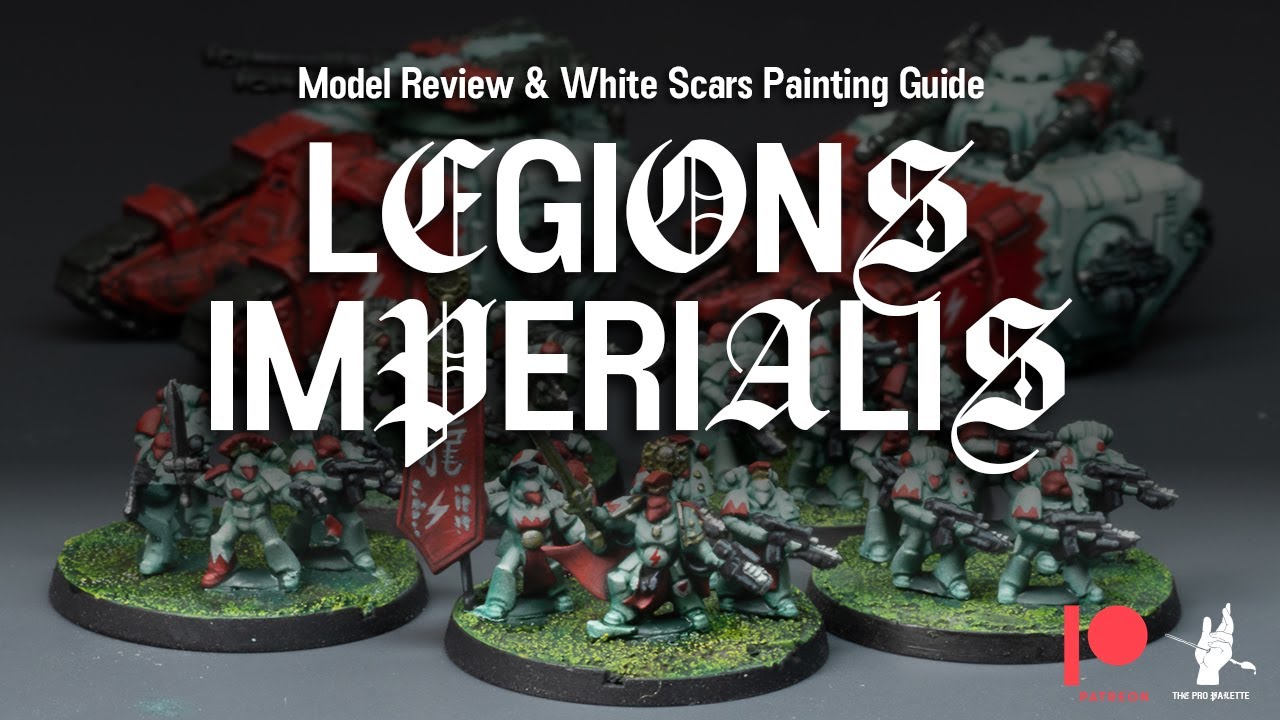 Legions Imperialis! Review & White Scars tutorial