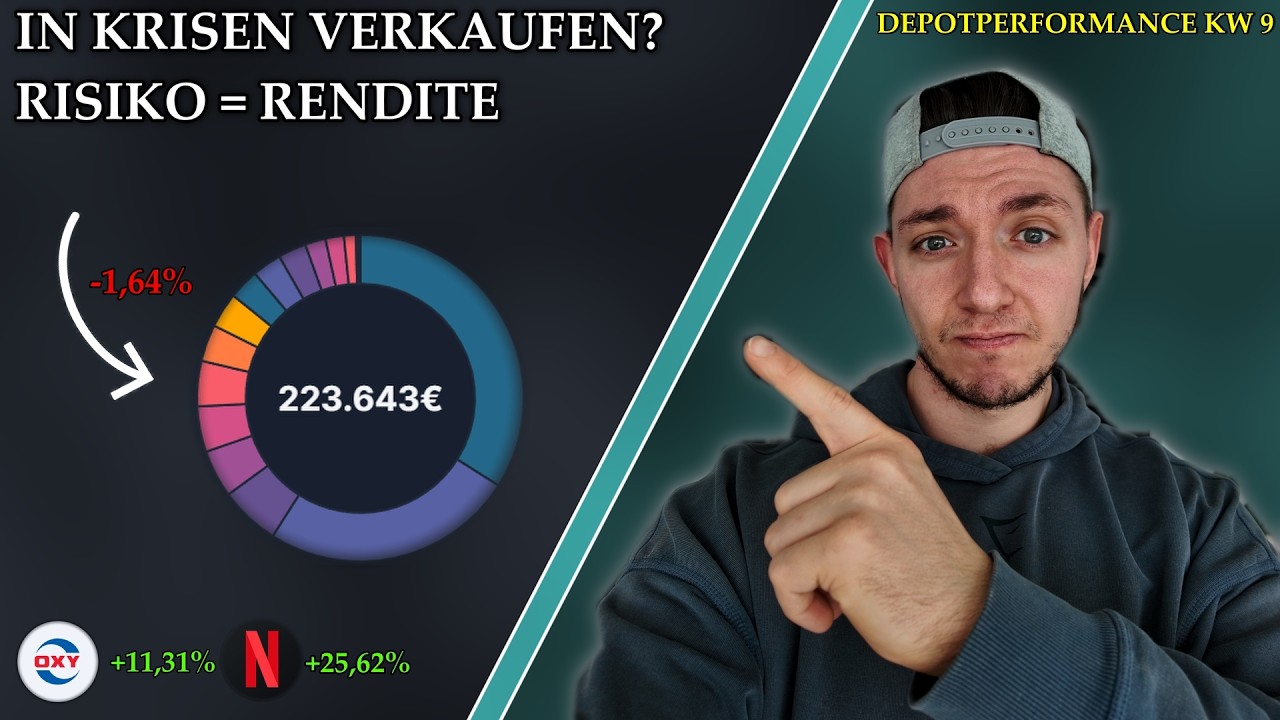 Occidental Petroleum & Chevron Aktie & Netflix Inc. mit Kursplus | Depotperformance -1,64% KW 9