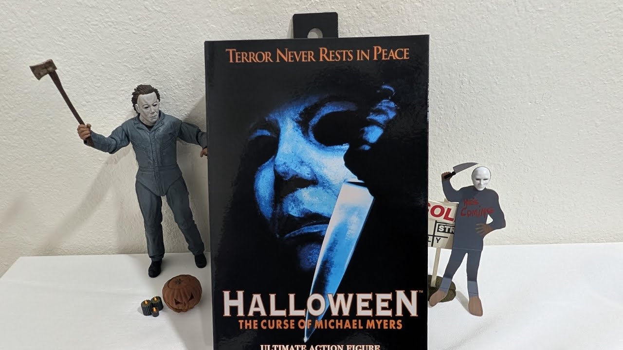 Unboxing Neca Halloween The Curse Of Michael Myers Ultimate Action Figure-ASMR