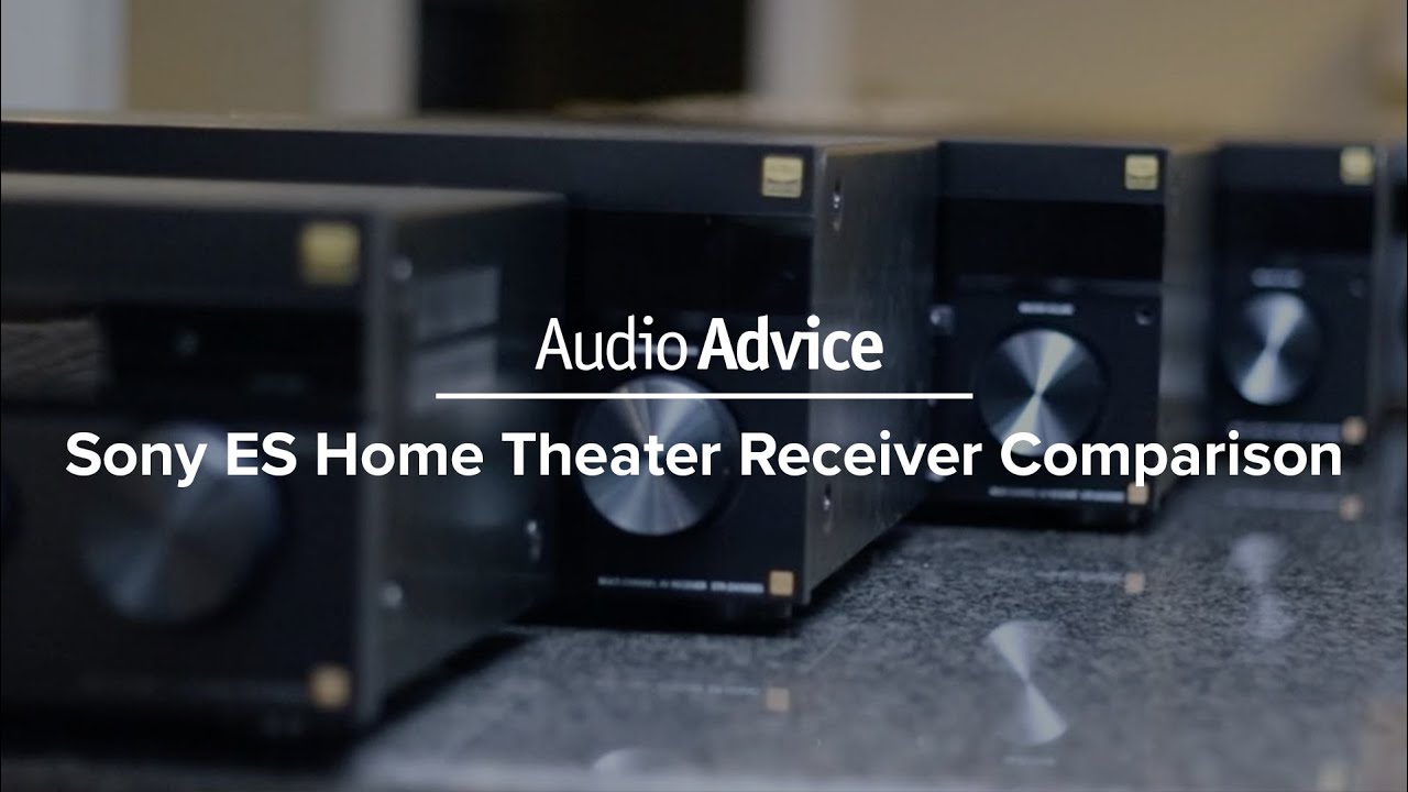 Sony ES Home Theater Receiver Comparison