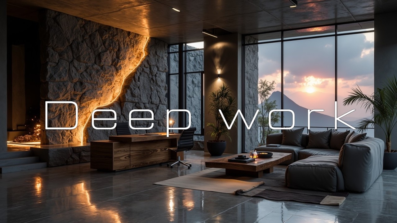 Deep Work Focus Music | Hyperfocus Ambient & Mindset Flow for Zero Distraction Productivity