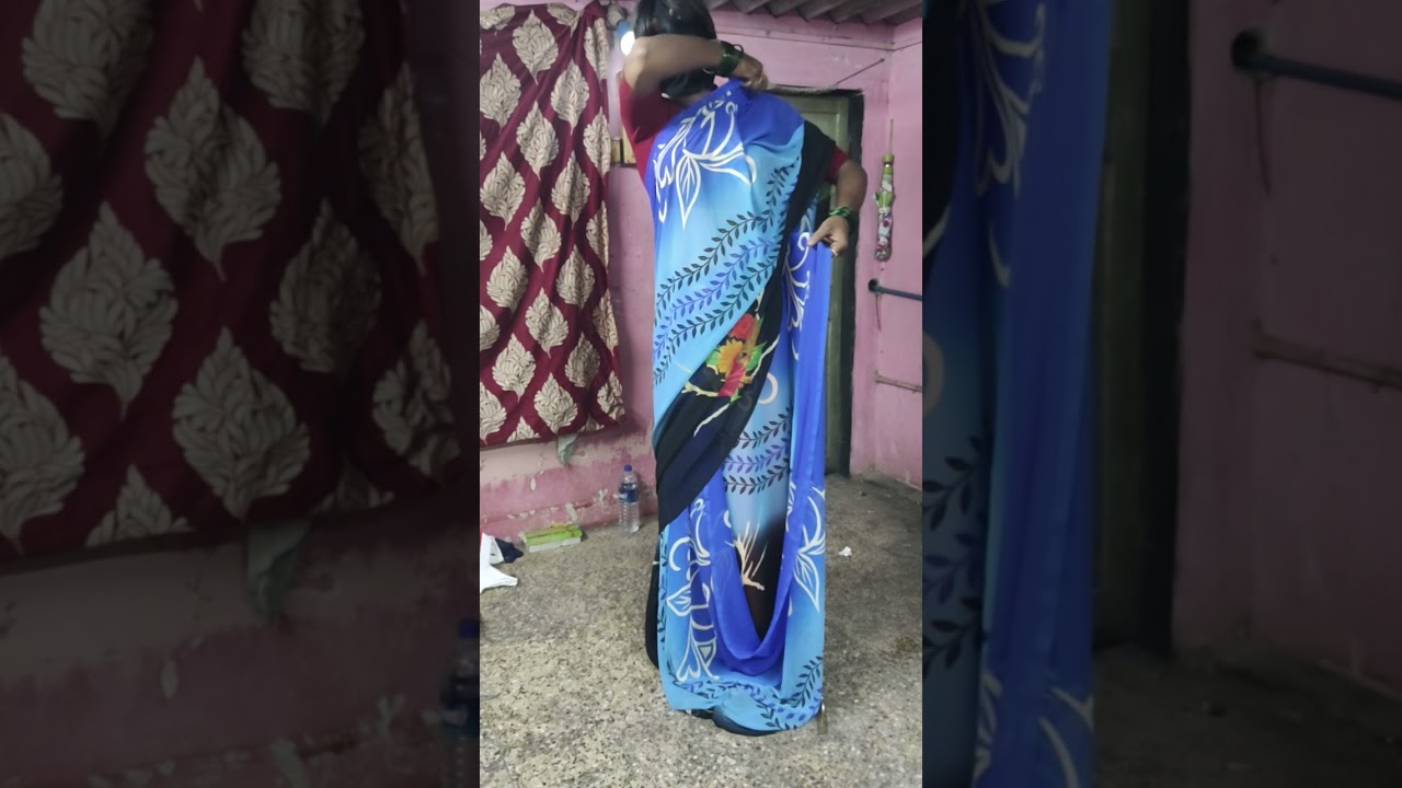 crossdressers wear saree