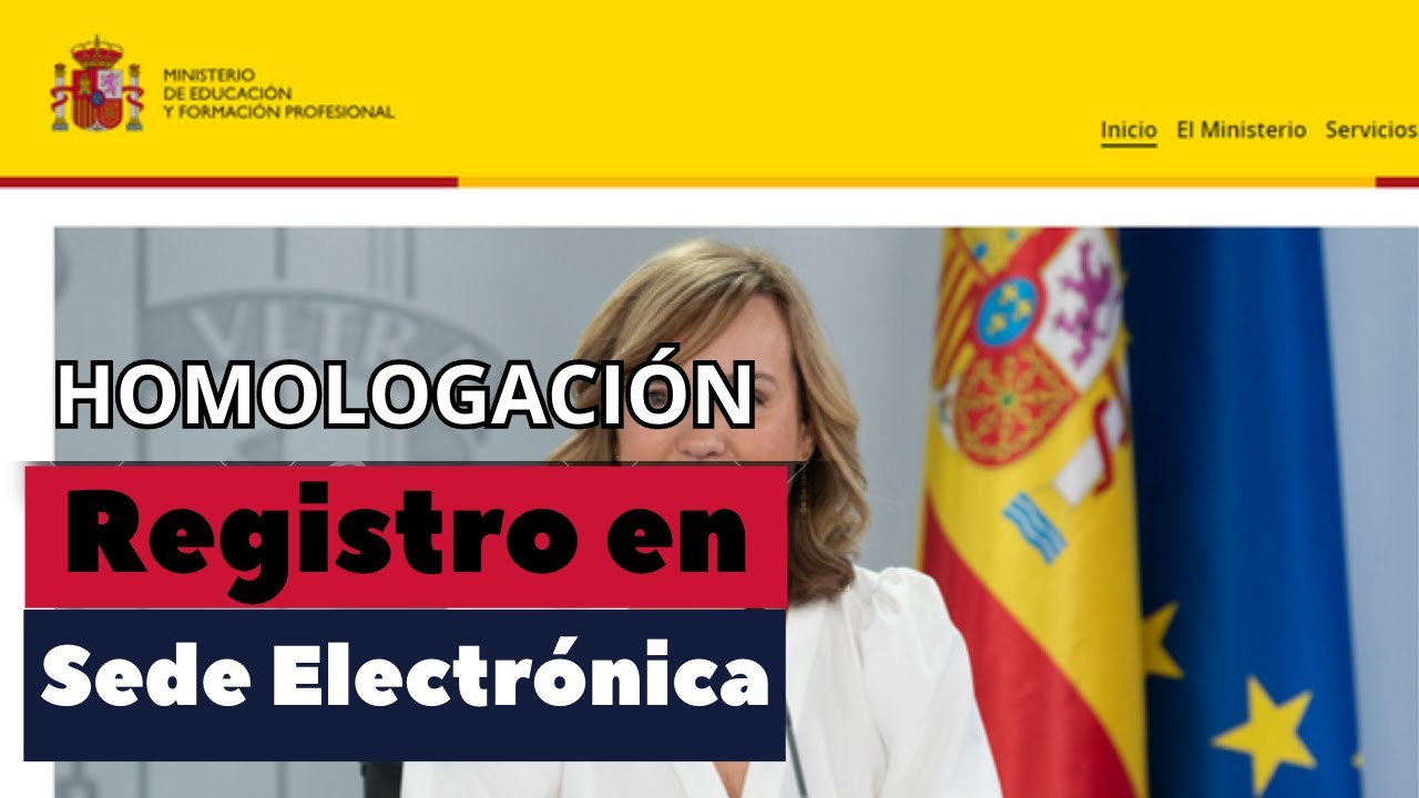✅CÓMO REGISTRARSE EN LA SEDE ELECTRÓNICA (Para Homologar Título de Bachillerato Tutorial)