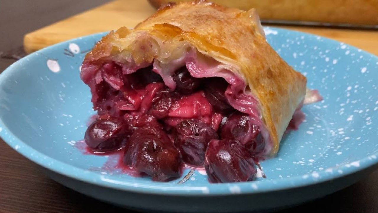 🍒 Возьмите вишню и готовое тесто - результат вас поразит!