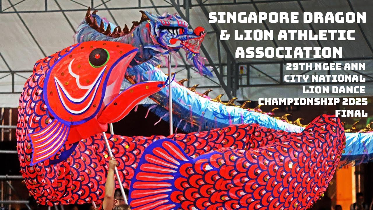 Watch the Dragon Dance from Singapore Dragon & Lion Athletic Association Come to Life!