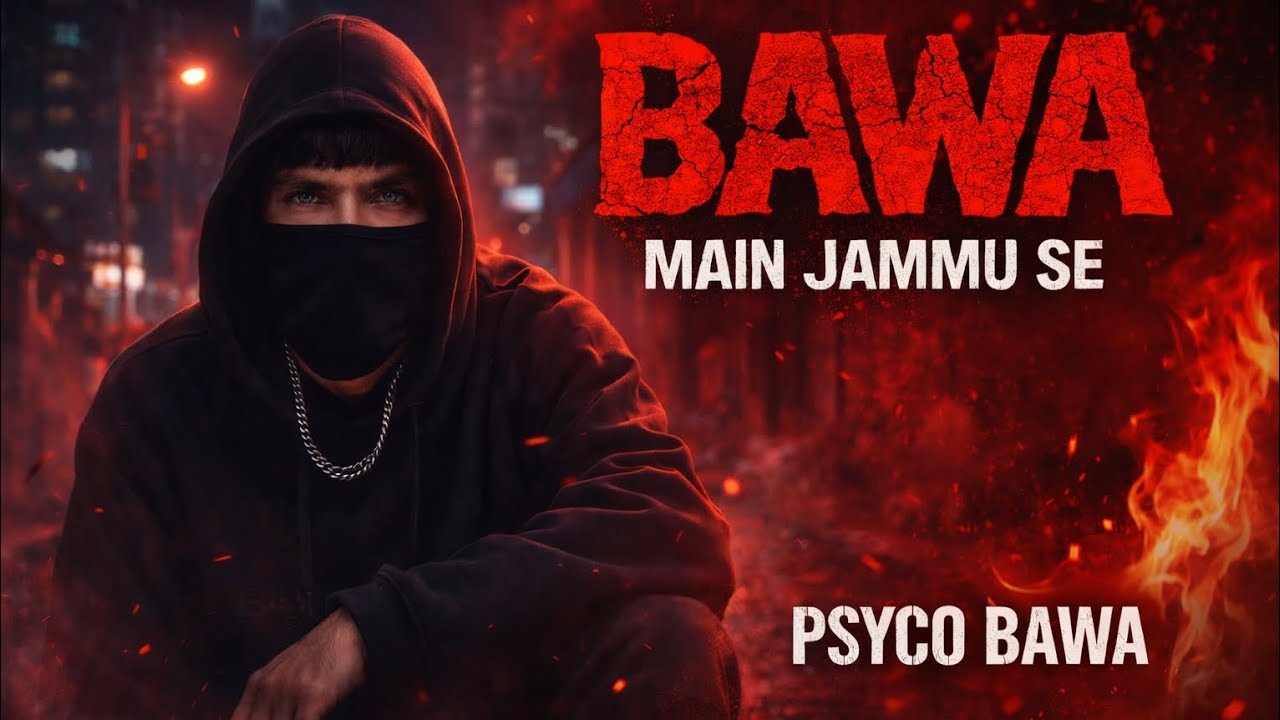 BAWA MEIN JAMMU SE -PSYCOBAWA 2026 #rapperlife #viral #edit 