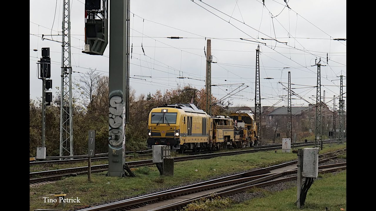 Zugverkehr in Magdeburg-Neustadt am 17.11.2025 - Umleiterb&uuml;chsen & mehr