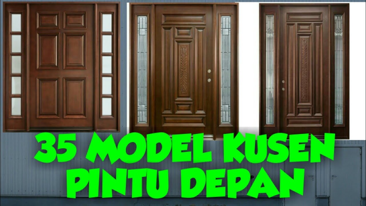 35 model kusen pintu minimalis terbaru #duniatukangkayu Dunia Tukang Kayu
