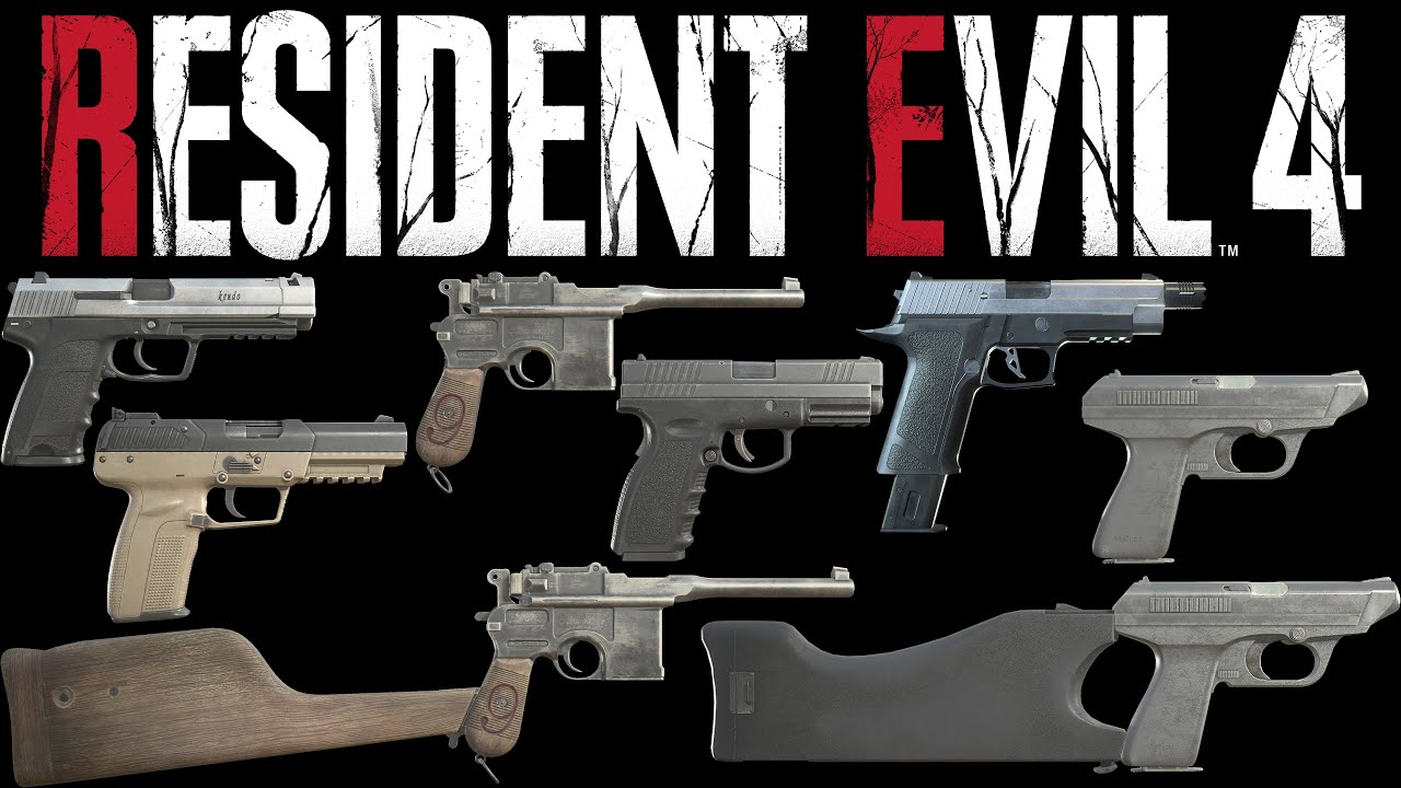 Resident Evil 4 Remake | Weapons Review (4K HDR) - Part 3
