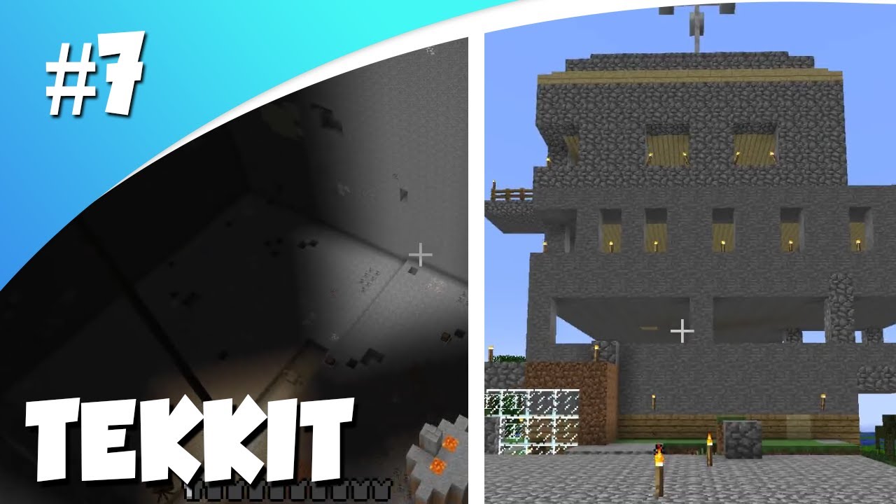 MEGA MINE EN LANGS BIJ BRANDWEER! (Minecraft Tekkit #7)