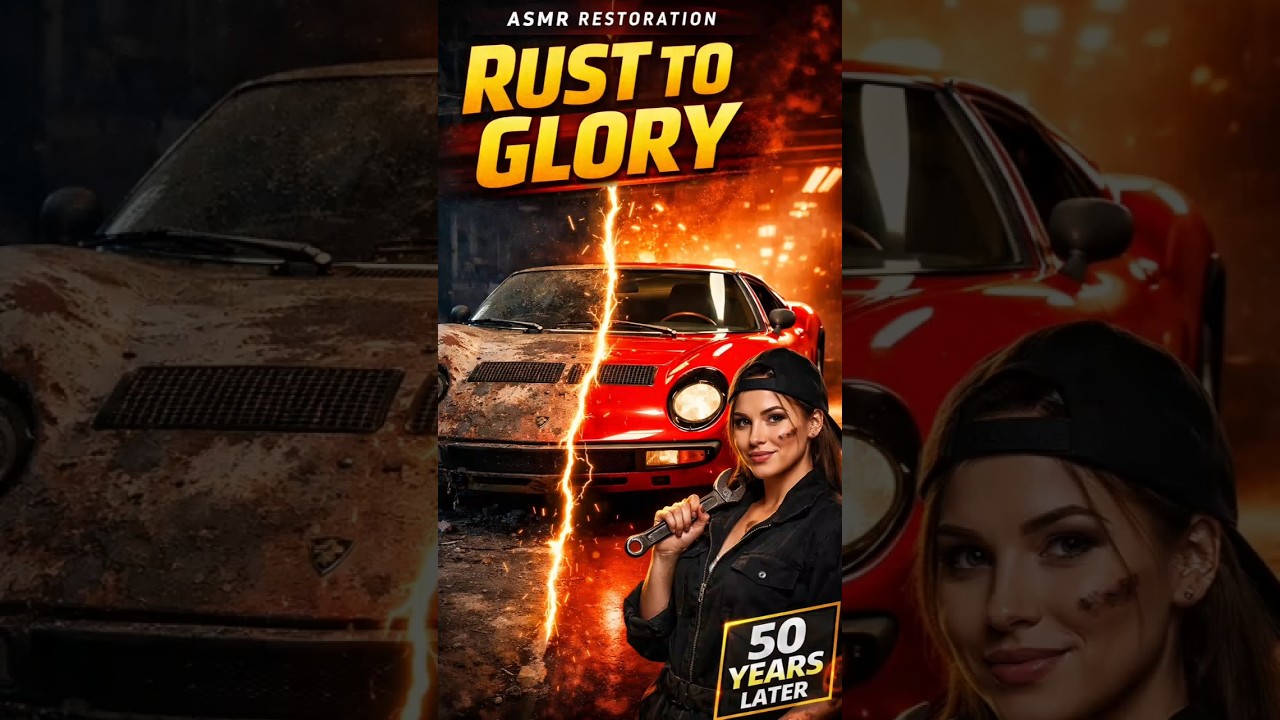 ASMR Restoration | 1970 Lamborghini Miura &ndash; Abandoned Supercar Transformed to Perfection