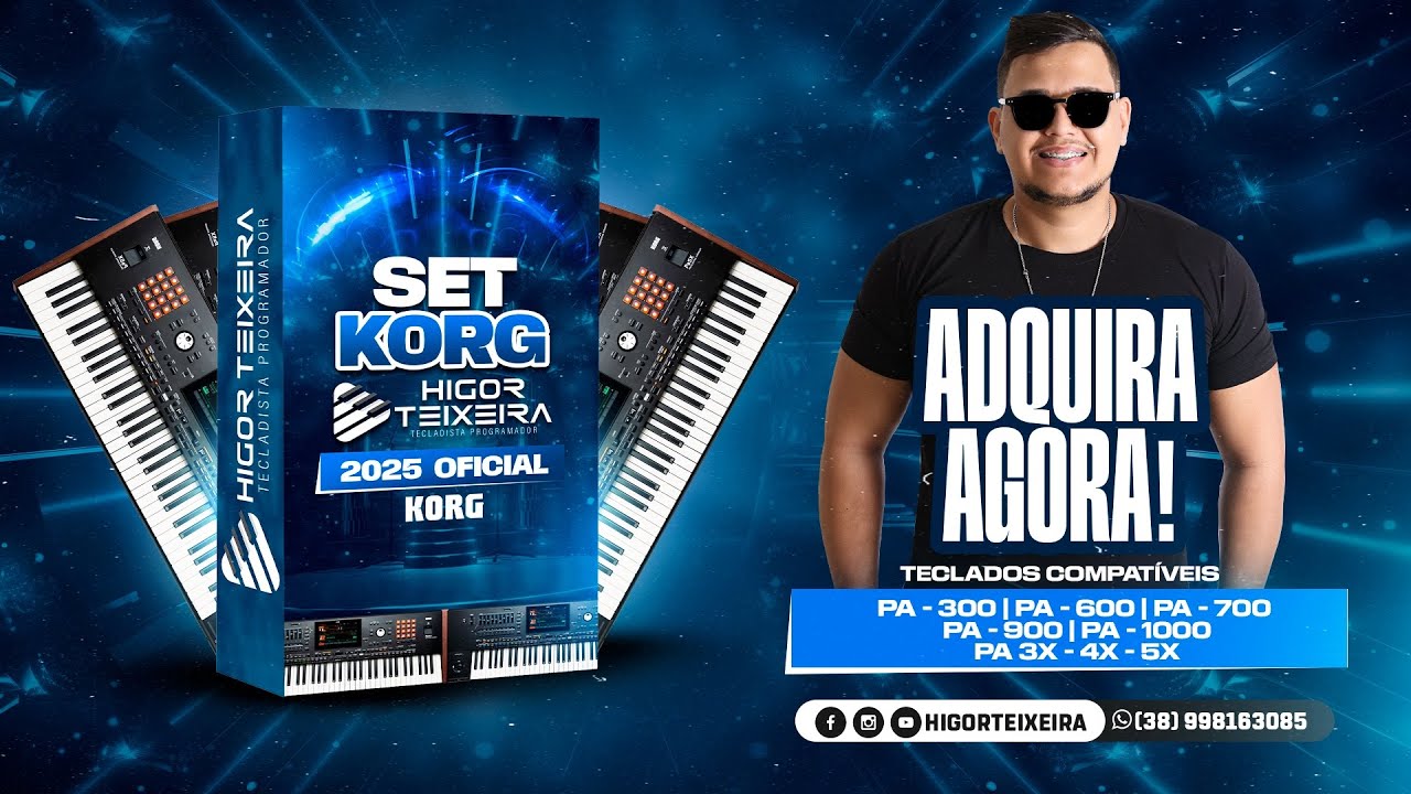 🎹 SET KORG  HIGOR TEIXEIRA  ( 2025  ) OFICIAL