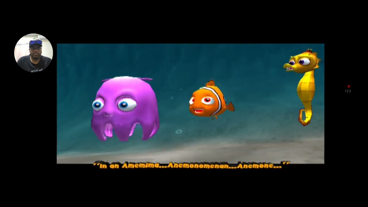 Disney-Pixar Finding Nemo PS2 emulator part 1