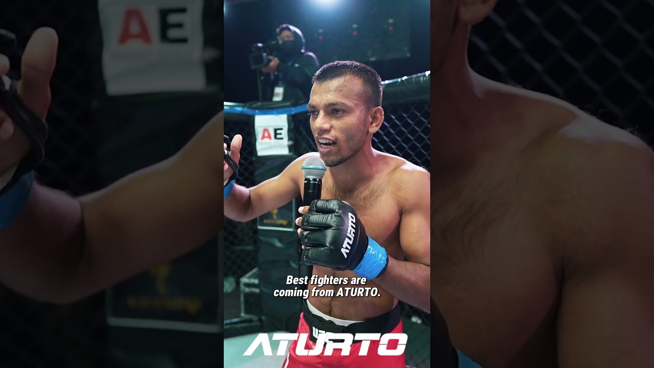 Kishor challenges all the flyweights in India 🔥 #fightnews #combatsports #aturto