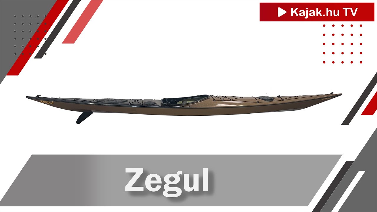 Zegul Greenland GT kajak bemutató és teszt I Kajak.hu