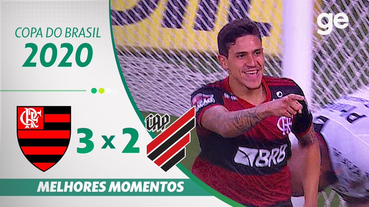 FLAMENGO 3 X 2 ATHLETICO-PR | MELHORES MOMENTOS | OITAVAS DE FINAL DA COPA DO BRASIL 2020 | ge.globo