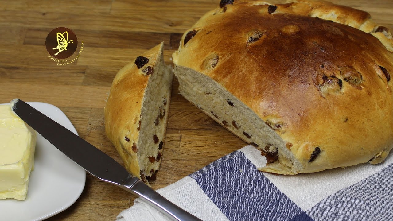 Rosinenbrot - Osterbrot - Milchbrot - Osterprojekt 2018 #5