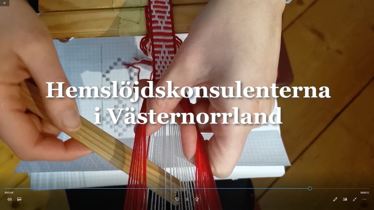 V&auml;lkommen till digital kurs i plockade ripsband