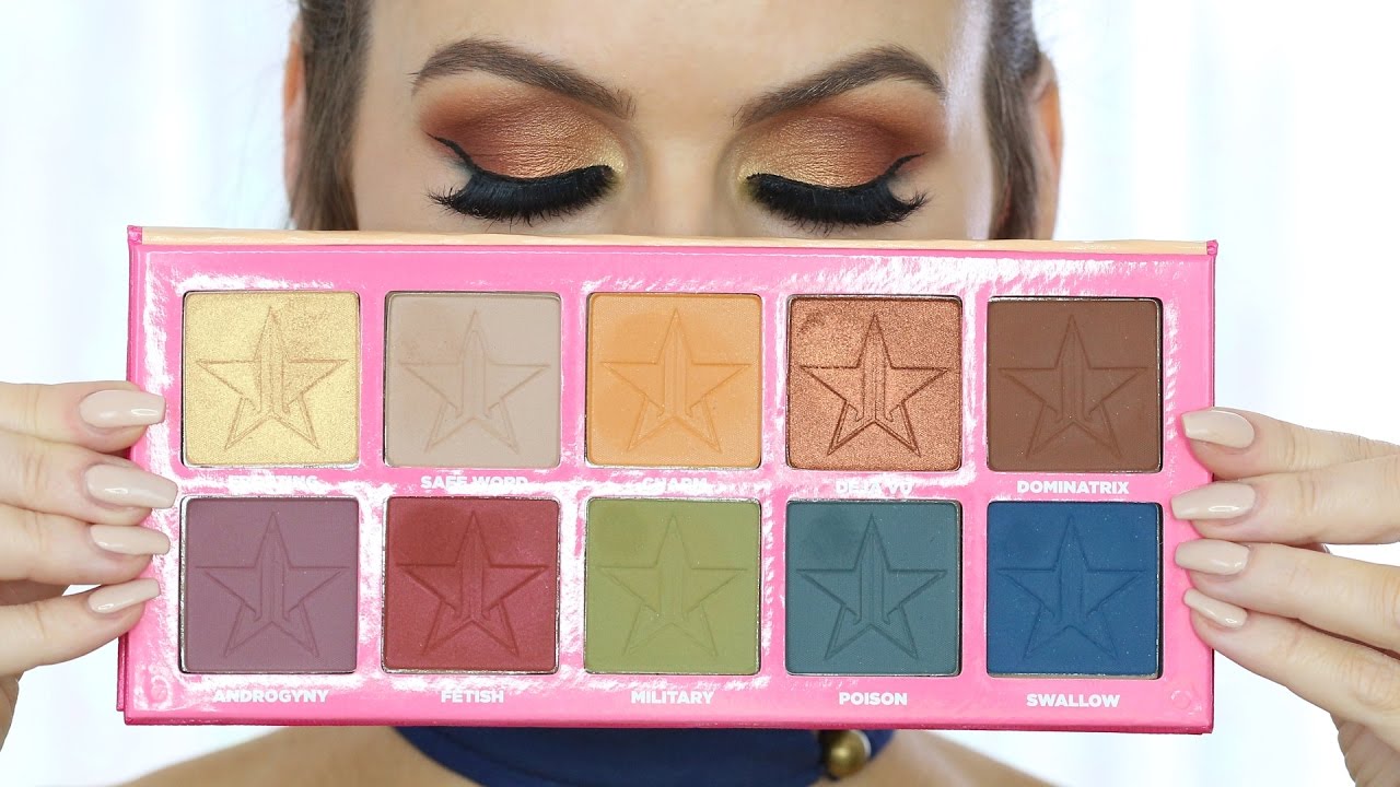 JEFFREE STAR ANDROGYNY PALETTE TUTORIAL A RECENZE