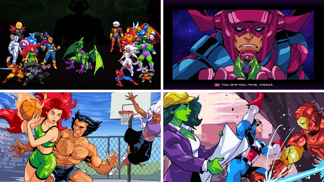 Character Ending Dialogues For Marvel Cosmic Invasion