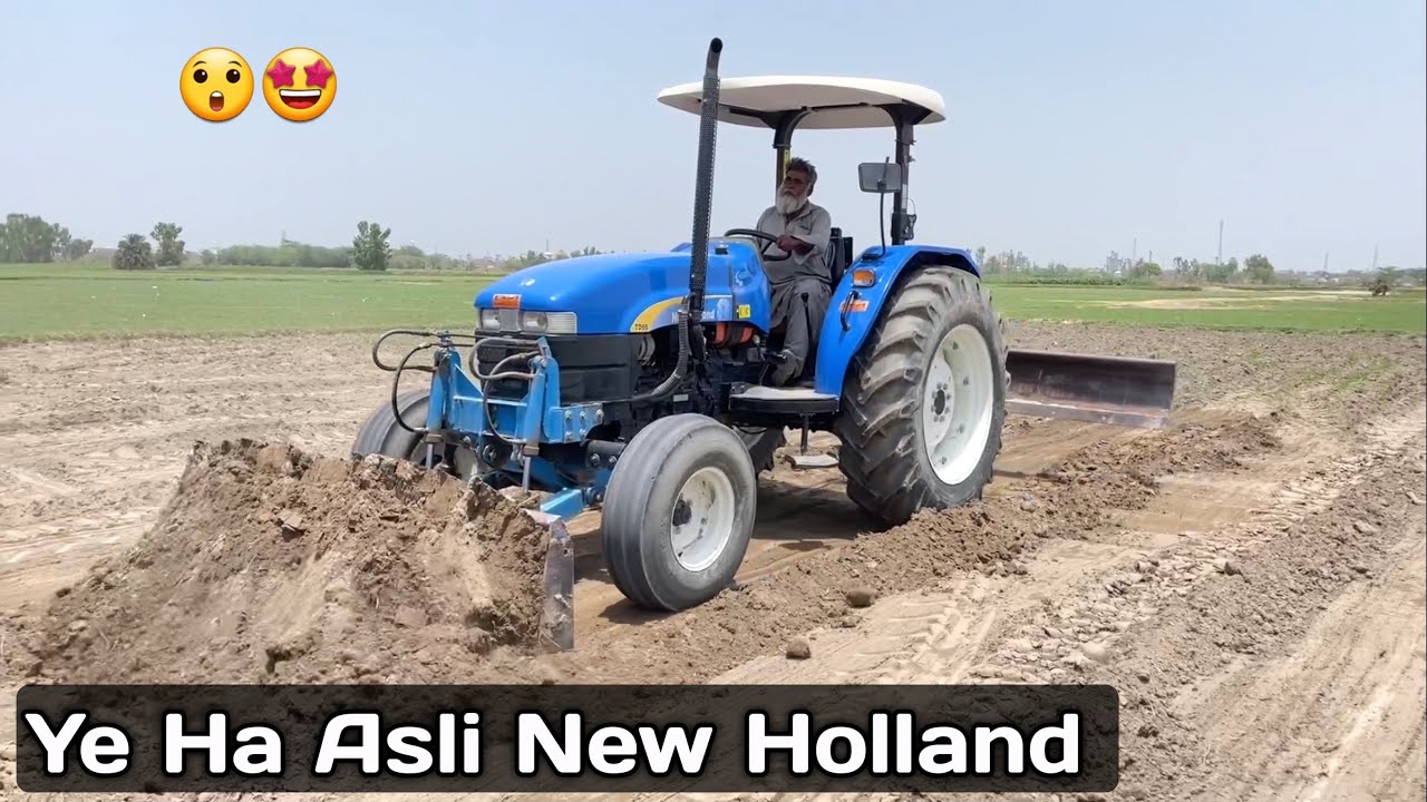 New Holland TD95 Owner Review & Performance Test On Front and Back Blade