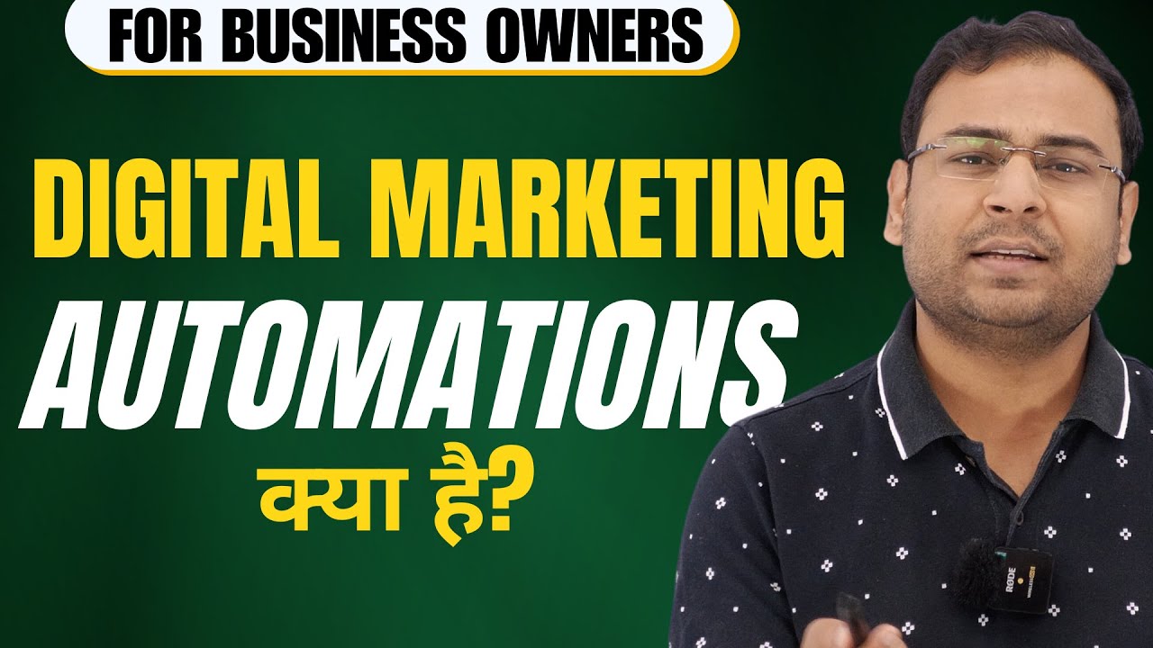 What is Automation in Digital Marketing (for Beginners) ? - Umar Tazkeer