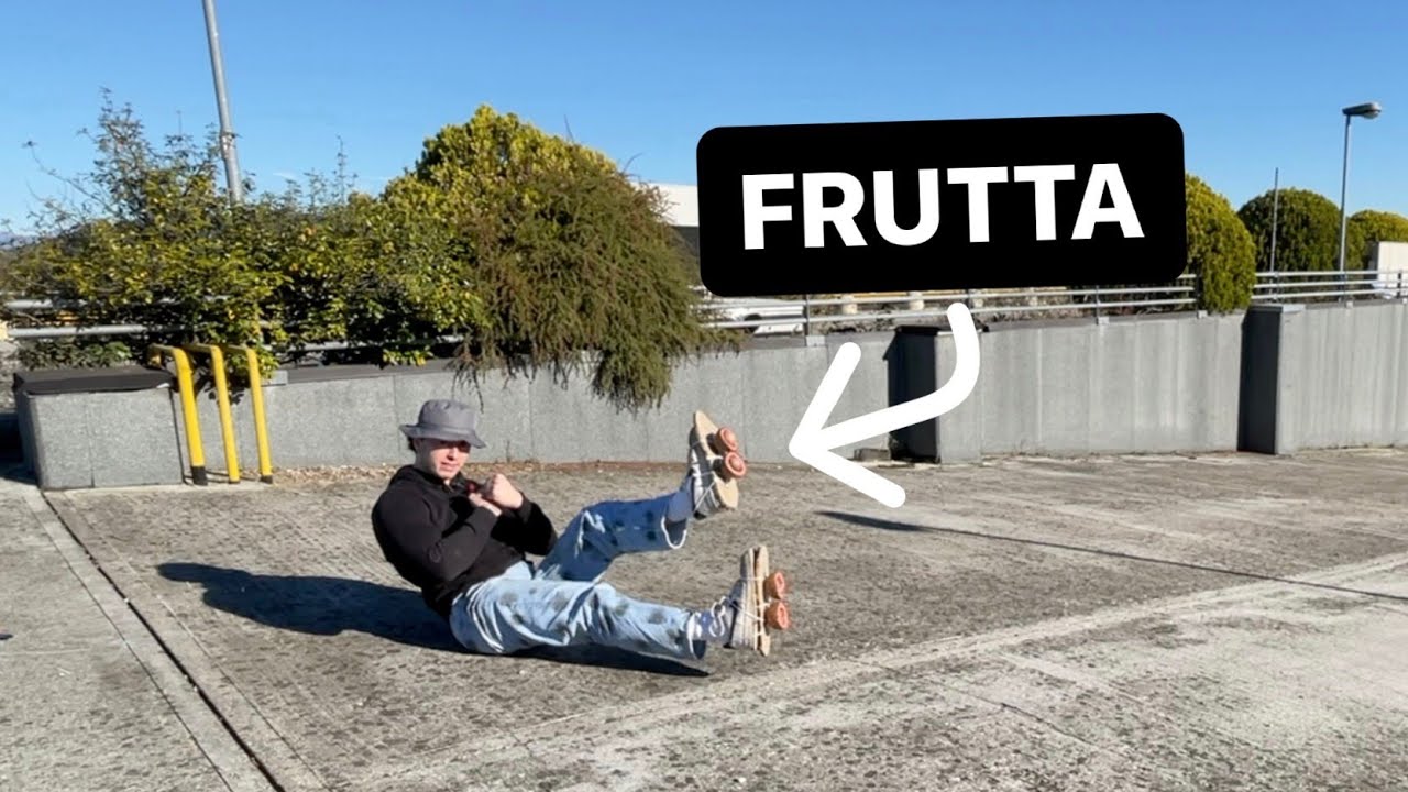 Costruisco dei ROLLERBLADE fatti con la FRUTTA
