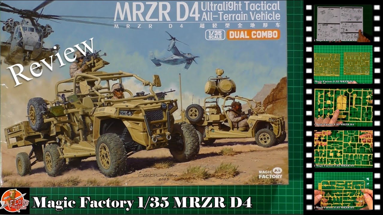 Magic Factory 1/35 MRZR D4 Review