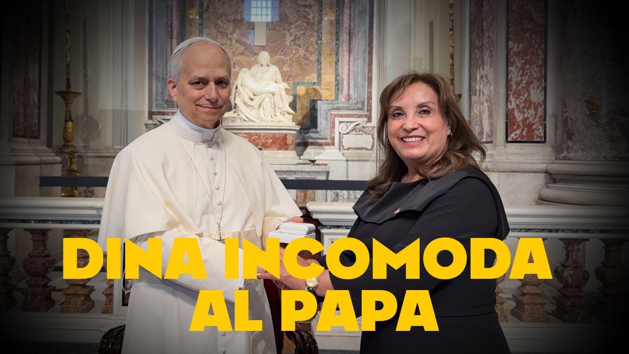¡GRITARON “DINA ASESINA” EN EL VATICANO!| La vergonzosa visita de Boluarte a Roma y al Papa León XIV