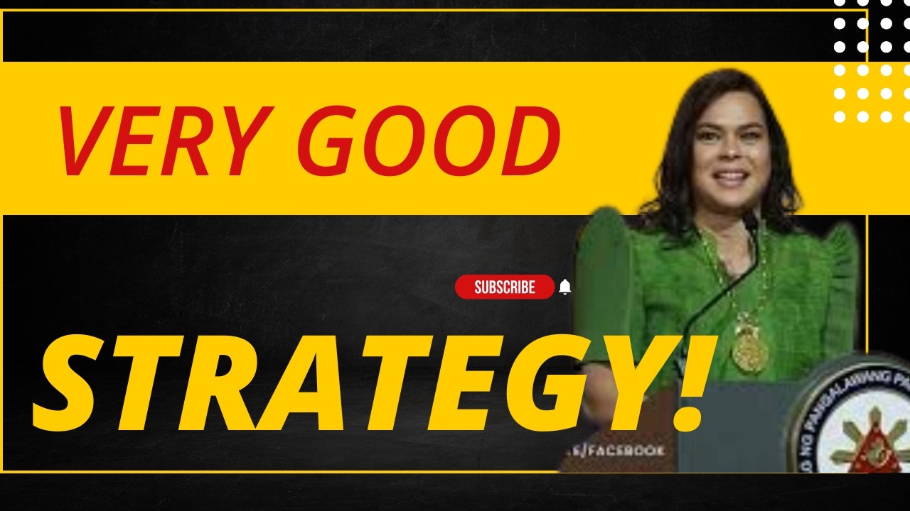 VERY GOOD STRATEGY NI PROF  TIQUIA! Bakit Mananalo si VP SARA sa 2028  Shock Move vs Marcos!