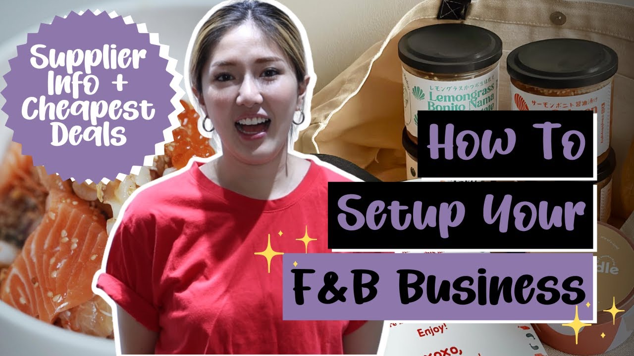 How to Set up a F&B Business In Singapore (Tips & Cheap suppliers)