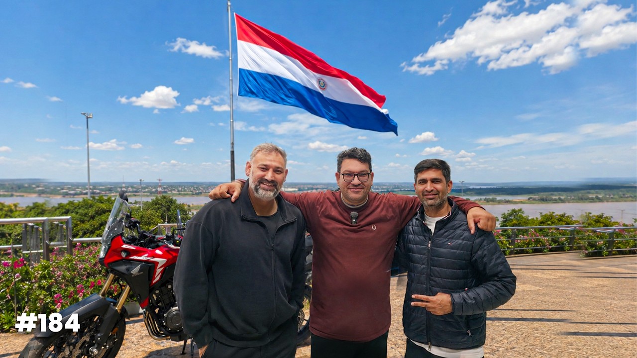 Most Unexpected Fans Encounter in Paraguay 🇵🇾  | Story 184 | South America Motorcycle Tour