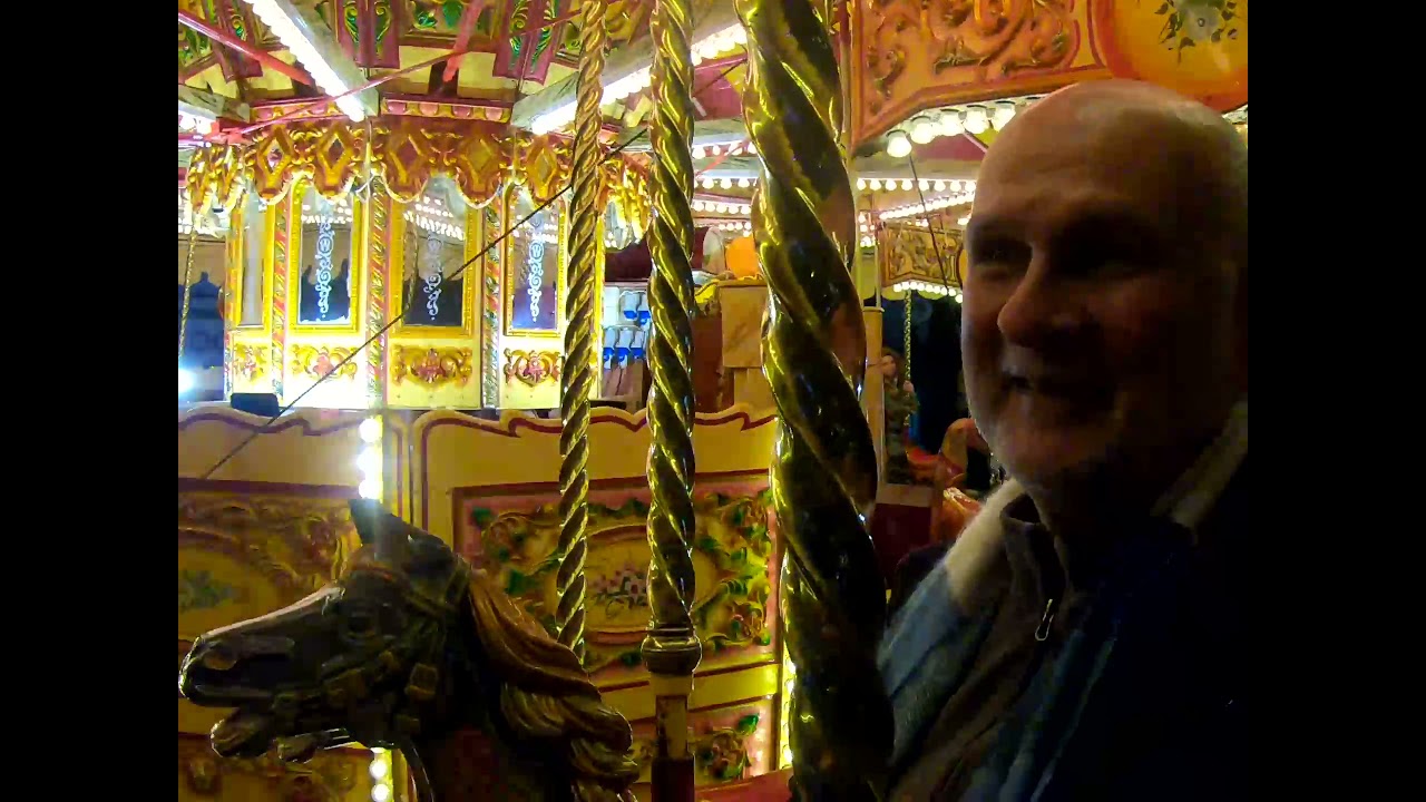 Victorian Carousel in York, England