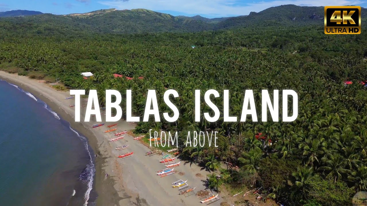 Philippines - Tablas Island / Odiongan 🇵🇭 | Tropical Aerial Cinematic Video | Drone Compilation