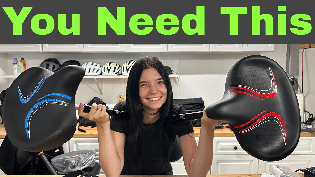 eBike Accessories - The Most Comfortable eBike Saddle (Bluewind)
