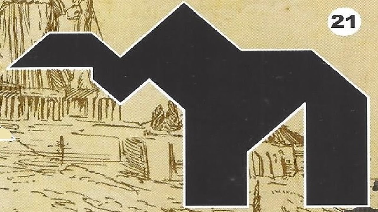 TANGRAM PITAGÓRICO (8 piezas): FIGURA 21. PROFE CARLOS.