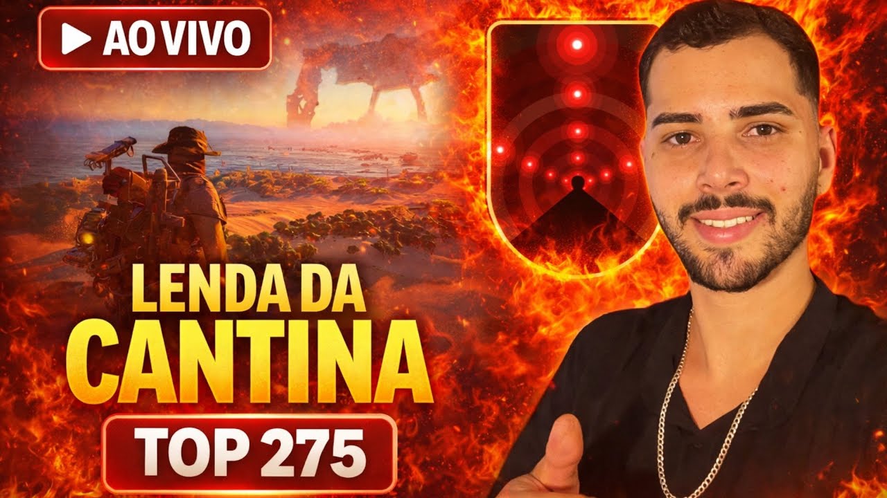 🔴 ESTAMOS NO TOP 275 DO MUNDO - LENDA DA CANTINA - ARC RAIDERS - PVP INSANO - MULTIPLAYER (AO VIVO)